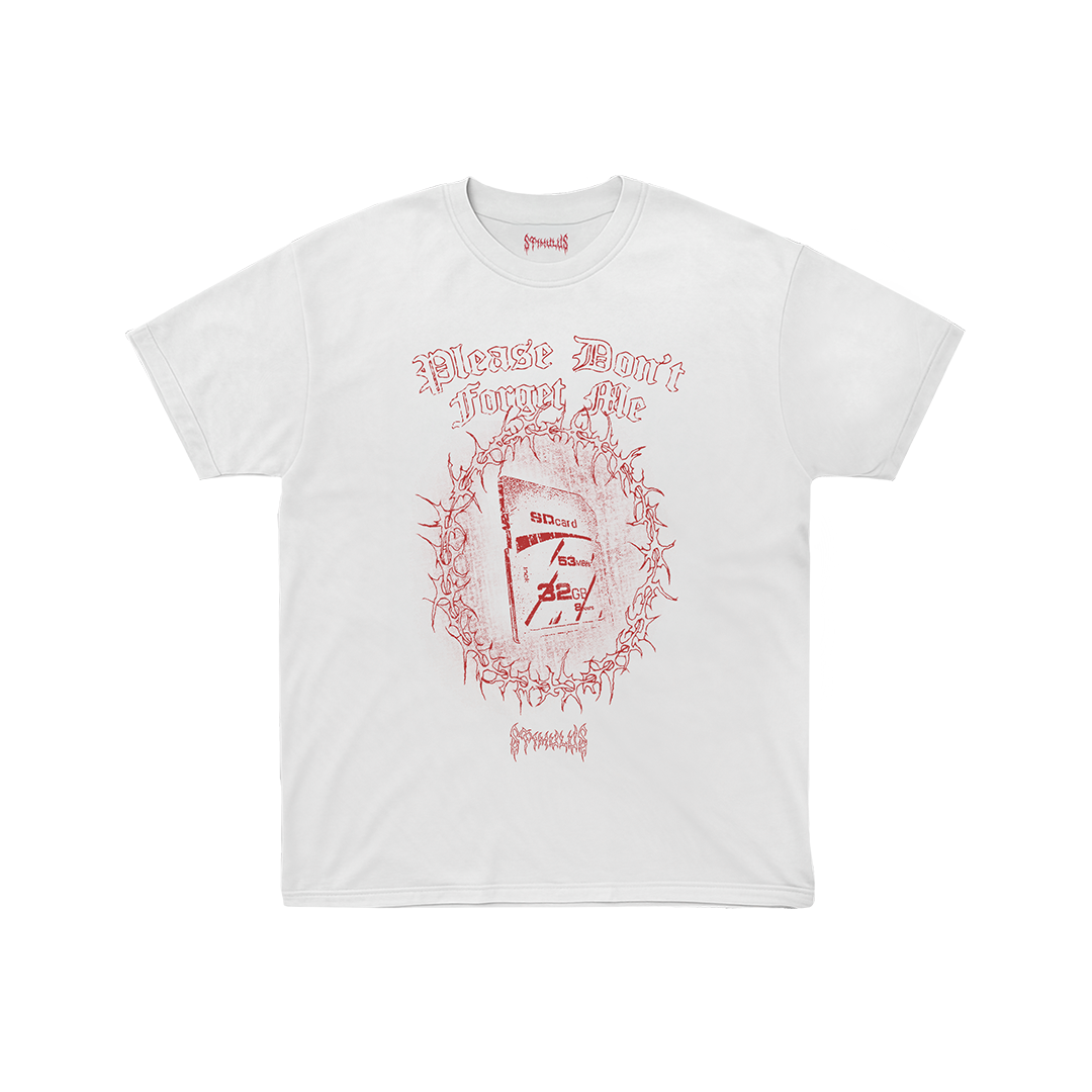 "SD Card" White T-Shirt