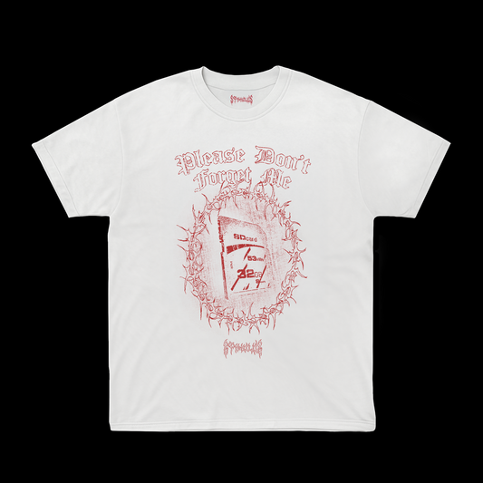 "SD Card" White T-Shirt